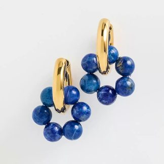 Lucy Williams Knot Small Hoop Earrings